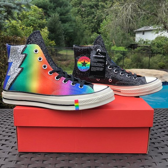 Converse Chuck 70 Hi Pride Glitter - Picture 1 of 12